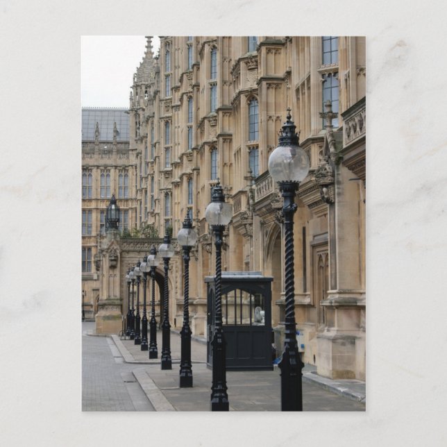 Postal Plaza del Parlamento - Postcard de Westminster (Anverso)