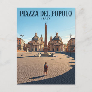 Postal Plaza del Popolo Italia