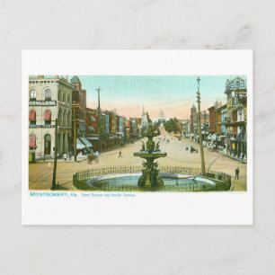 Postal Plaza del Tribunal Antiguo en Montgomery, Alabama