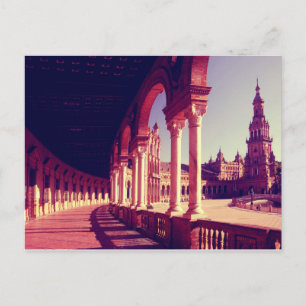 Postal Plaza España, Sevilla, España