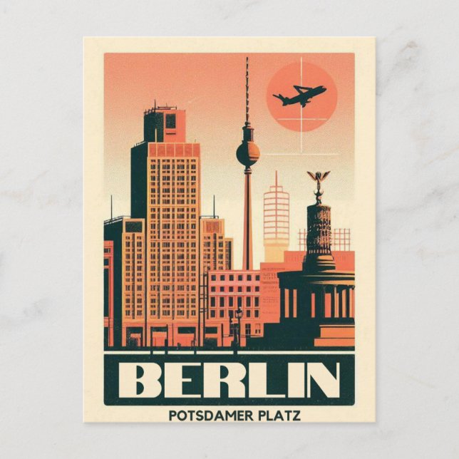 Postal Plaza Gendarmenmarkt Berlín - potsdamer platz (Anverso)