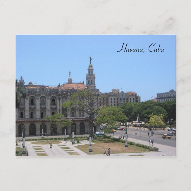 Postal plaza havana (Anverso)