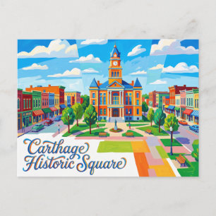 Postal Plaza Histórica de Carthage Missouri