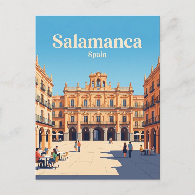 Postal Plaza Mayor España (Anverso)
