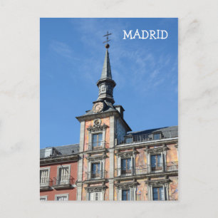 Postal Plaza Mayor, Madrid Postcard