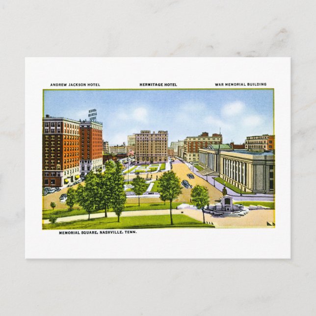 Postal Plaza Memorial, Nashville, Tennessee (Anverso)