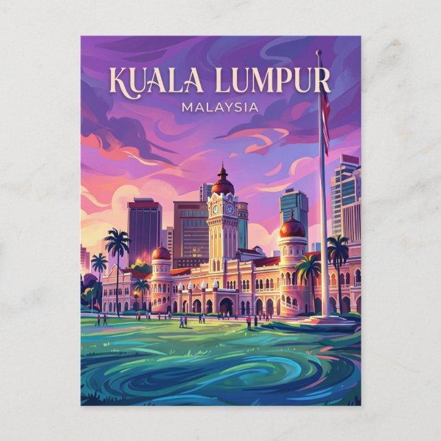 Postal Plaza Merdeka Malasia (Anverso)