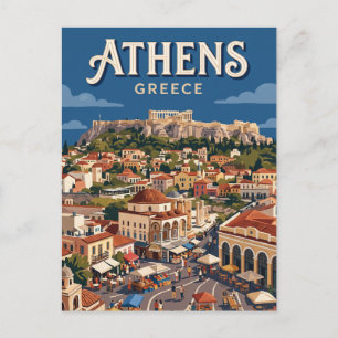Postal Plaza Monastiraki Atenas Grecia