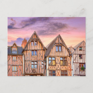 Postal Plaza Plumereau en Tours, Francia