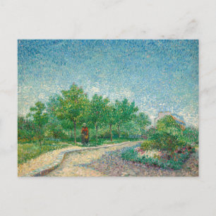 Postal Plaza Saint-Pierre, 1887 por Vincent van Gogh