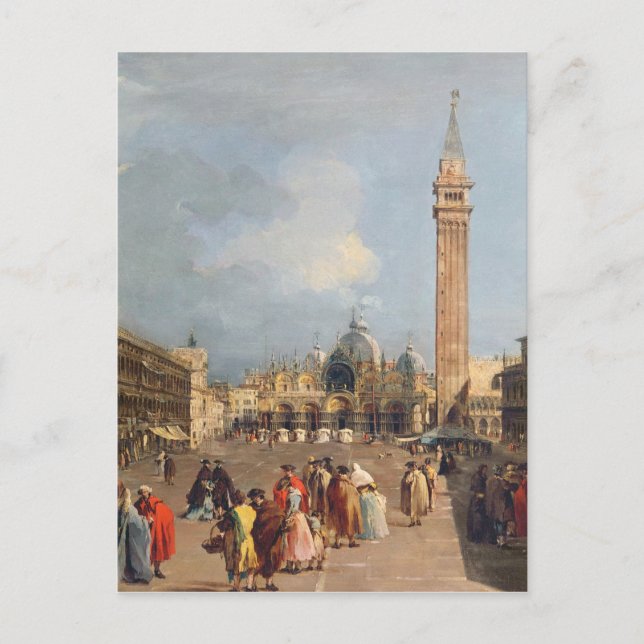 Postal Plaza San Marco, Venecia, c.1760 (Anverso)