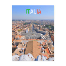 Plaza San Pedro en el Vaticano, Roma, Italia