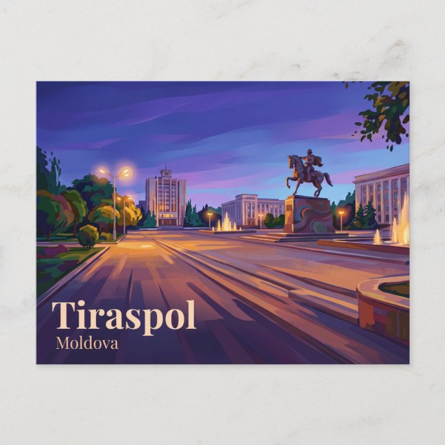 Postal Plaza Suvorov Moldavia (Anverso)