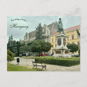 Postal Plaza Széchenyi en Sopron Hungría