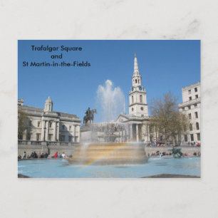Postal Plaza Trafalgar y St Martin-in-the-Fields