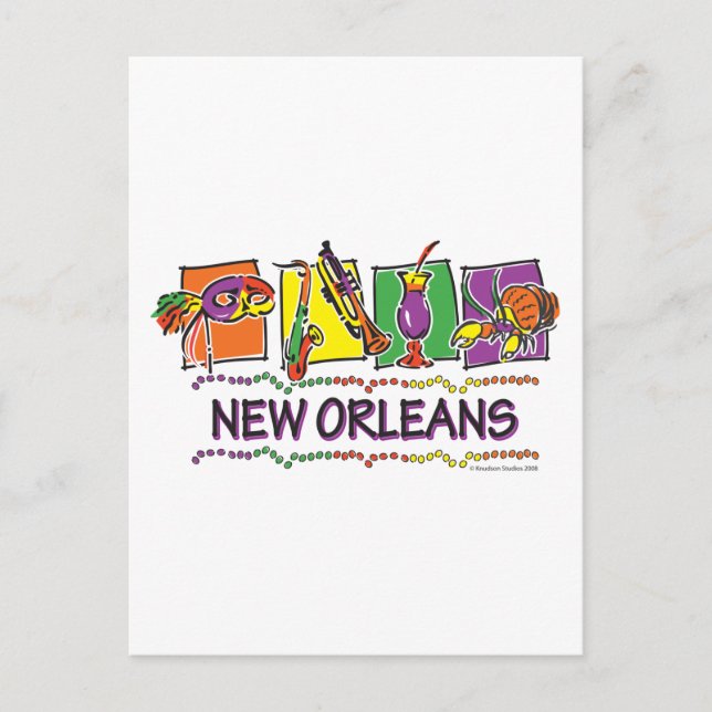 Postal plazas-de-Nueva-Orleans-eps copia (Anverso)