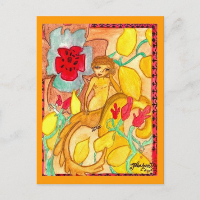 Postal Pleasanía (Anverso)