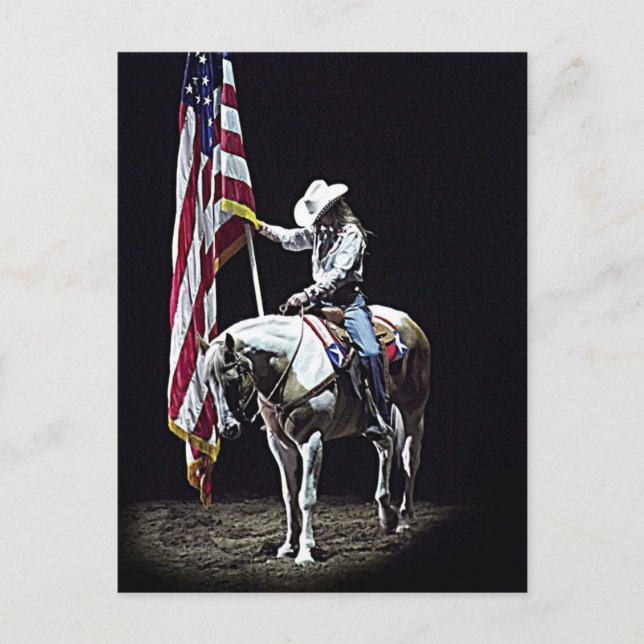 Postal Plegarias de estampida (Anverso)