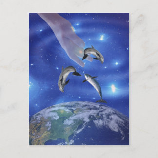 Postal Pleiades Arte de la Creación