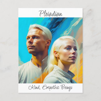 Postal Pleiadians Raza Extraterrestre Extranjera