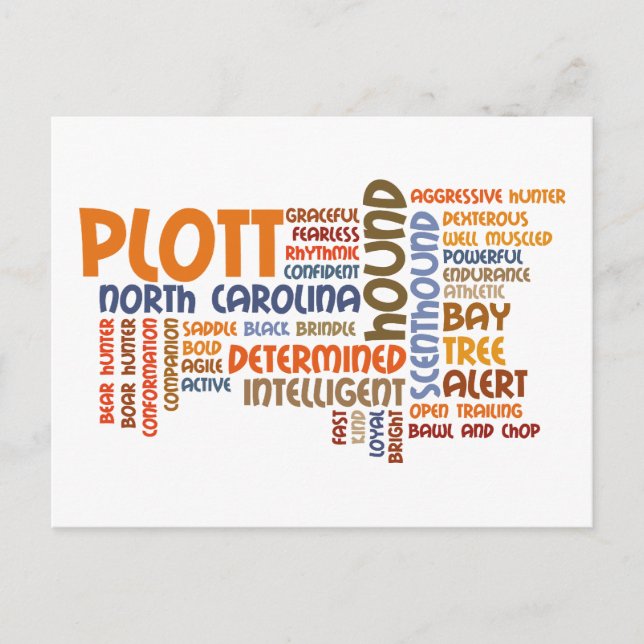 Postal Plott Hound (Anverso)