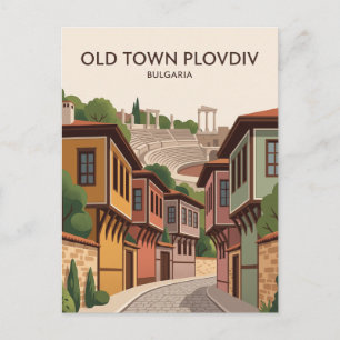 Postal Plovdiv Ciudad Vieja Bulgaria
