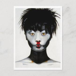 Postal Plug and play de la mujer