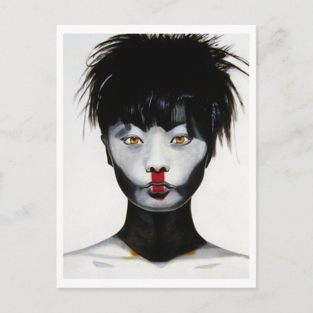 Postal Plug and play de la mujer (Anverso)