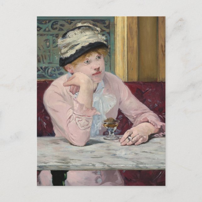 Postal Plum Brandy | Édouard Manet (Anverso)