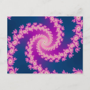 Postal Plum - Postcard fractal