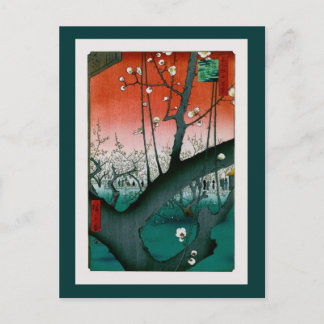 Postal Pluma de dragón durmiente, Bella Artes de Hiroshig