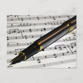 Postal Pluma estilográfica