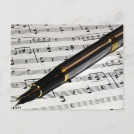 Postal Pluma estilográfica