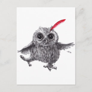 Postal Pluma Roja - El Jefe