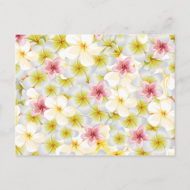 Postal Plumeria ame (Anverso)