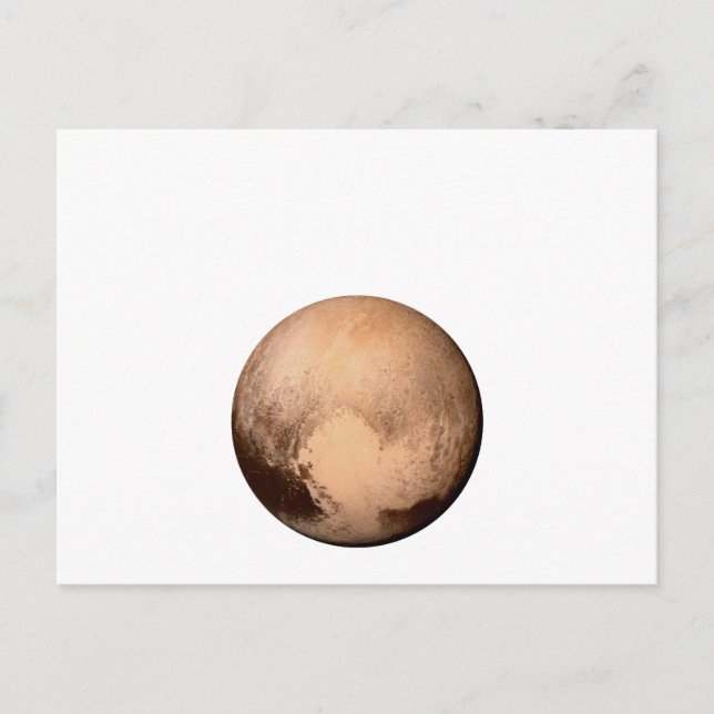 Postal PLUTO PARA PLANETHOOD - ¡ÚNANSE A LA CAMPAÑA! (esp (Anverso)