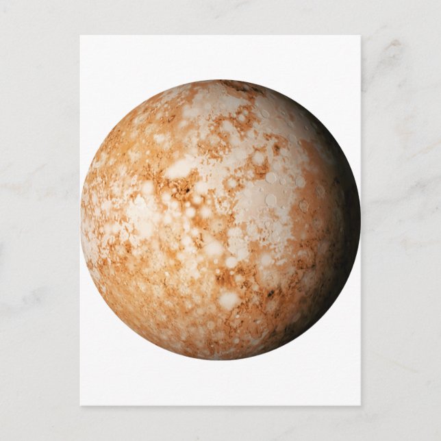 Postal PLUTO PLANET (sistema solar) ~ (Anverso)