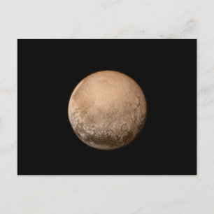 Postal Plutón, mi planeta favorito - New Horizons NASA