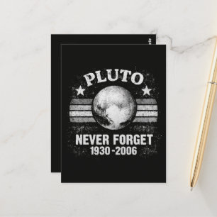 Postal Plutón Nunca Olvides