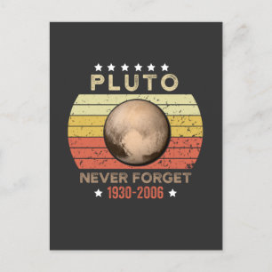 Postal Plutón Nunca Olvides 1930-2006