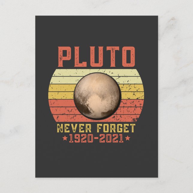 Postal plutonio NUNCA OLVIDAR (Anverso)