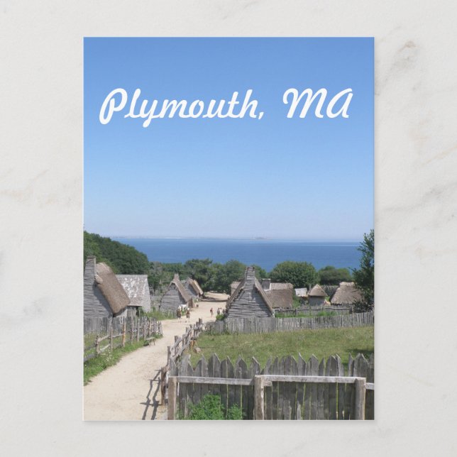 Postal Plymouth (Anverso)