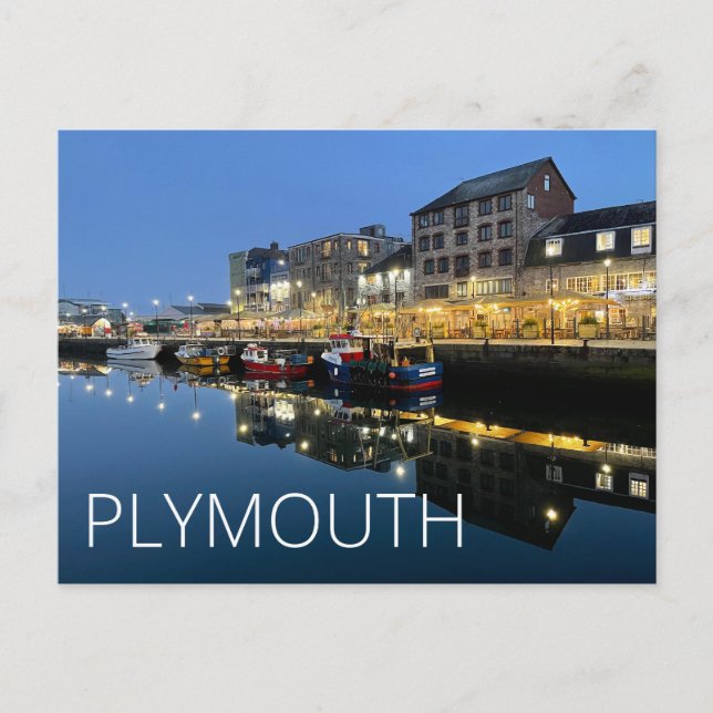 Postal Plymouth (Anverso)