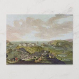 Postal Plymouth, 1673 (aceite sobre lienzo)
