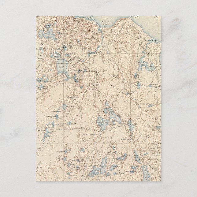 Postal Plymouth, Massachusetts (Anverso)