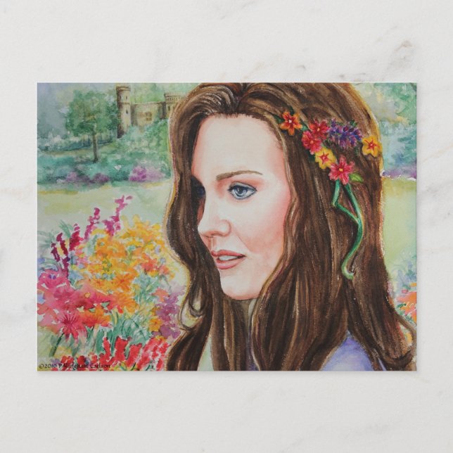 Postal PMACarlson Princess Kate Postcard (Anverso)