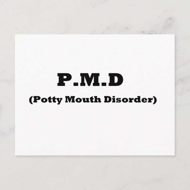 POSTAL PMD (Anverso)