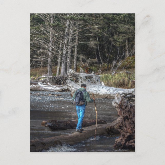 Postal PNW Hiker (Anverso)