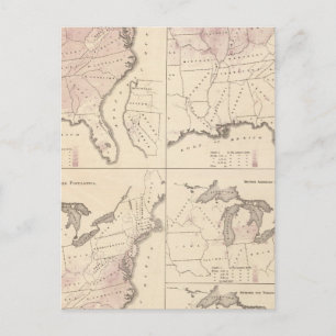 Postal Población y densidad - Censo de los Estados Unidos