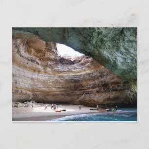 Postal Poço Partido Faro Escena costera Postcard